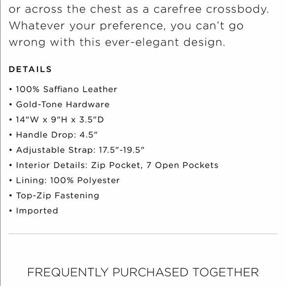 Michael Kors brown leather crossbody - Picture 5 of 5